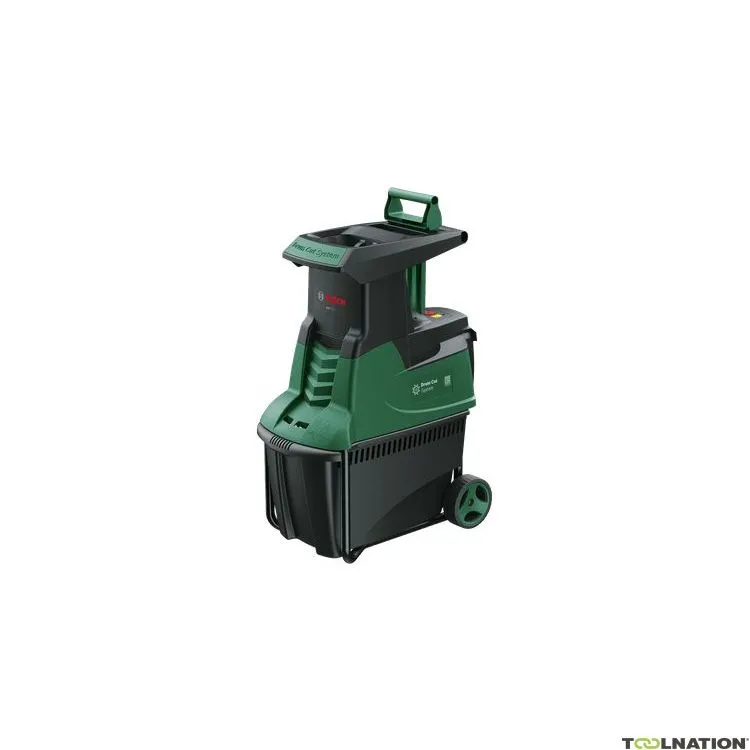 Bosch DIY 0600803003 Whisper chopper AXT 22 D (raccoglierba (53 l), pratico manico)