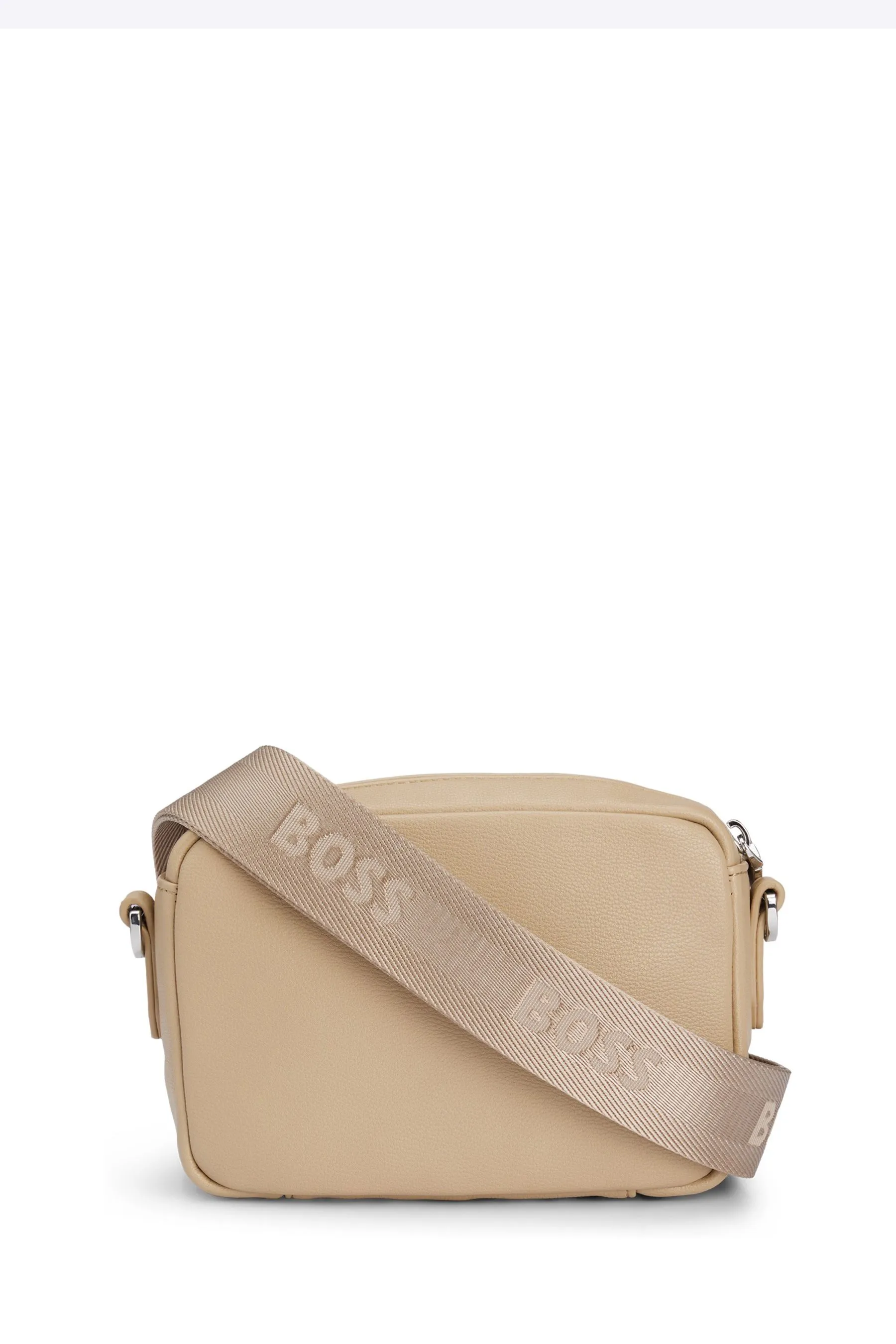 BOSS Borsa a tracolla con tasca rimovibile in pelle sintetica    