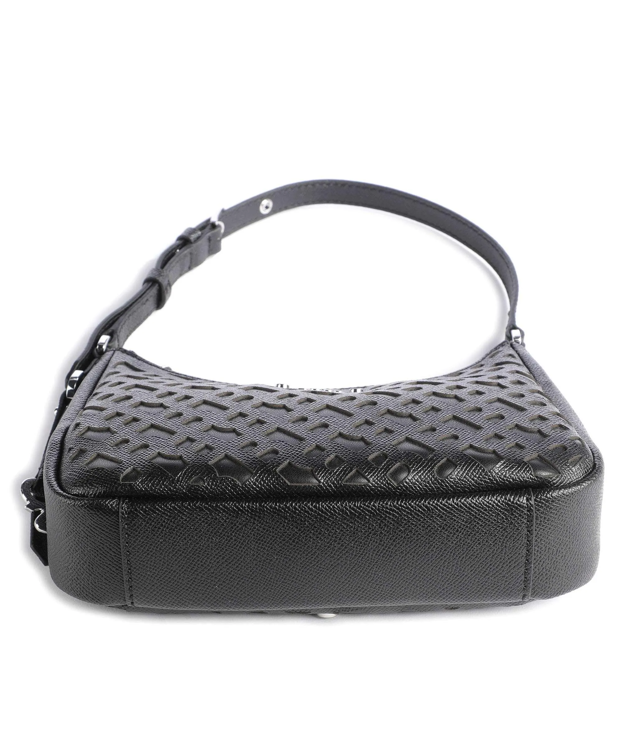  BOSS Cindy Borsa a spalla pelle di vacchetta grana nero  