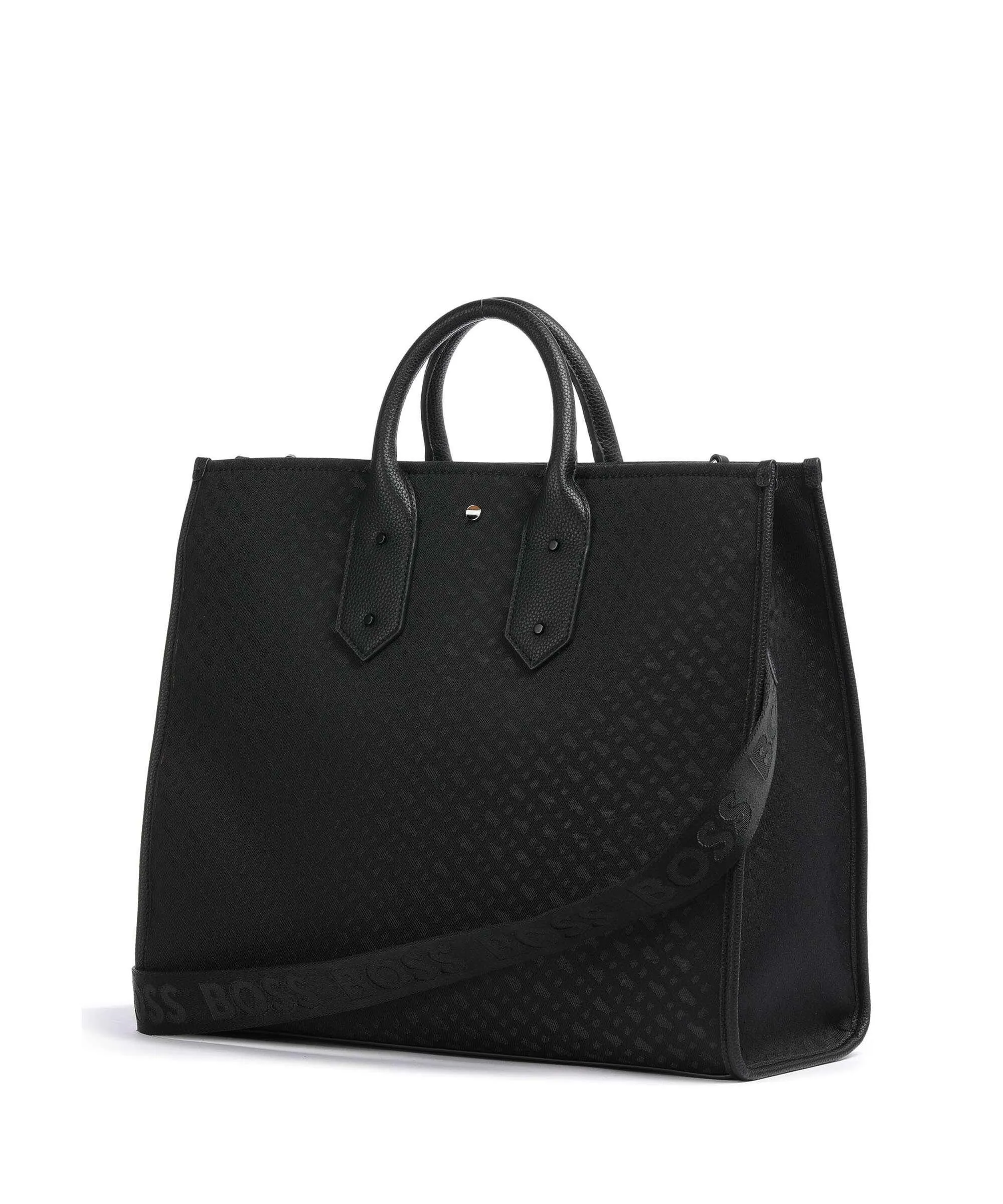  BOSS Sandy Borsa a mano poliestere nero  