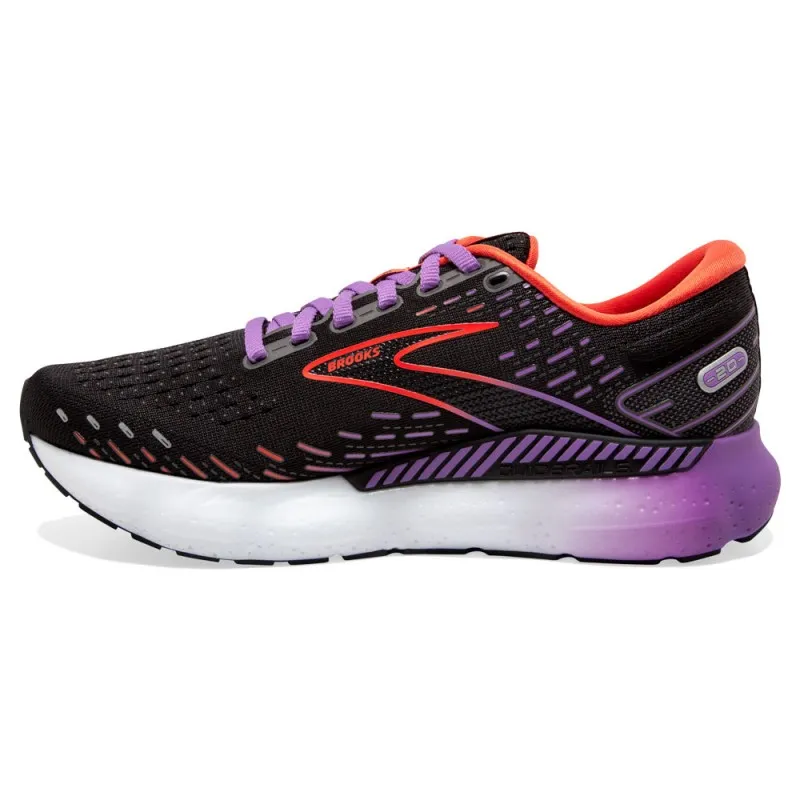 Brooks Glycerin Gts 20 Nero Viola - Scarpe Running Donna