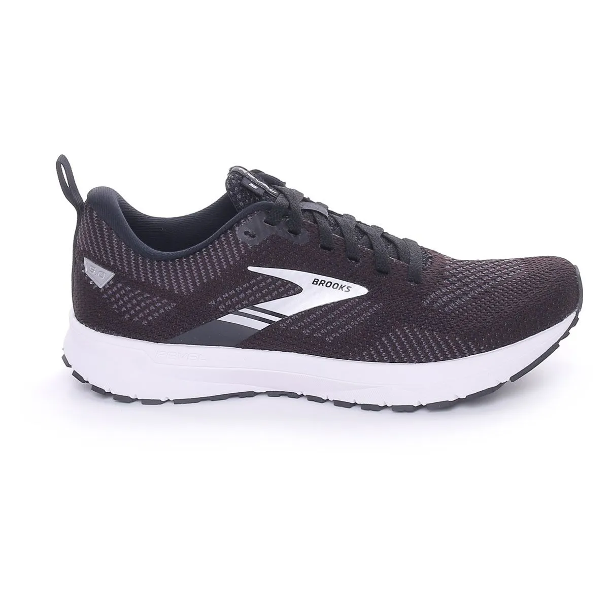 Brooks Revel 5 Donna Nero Grigio