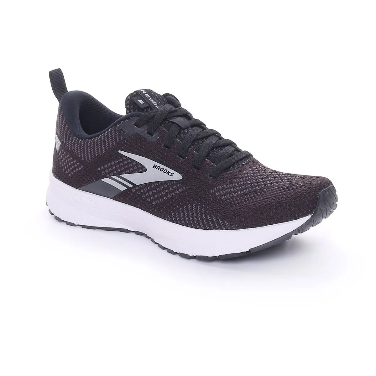 Brooks Revel 5 Donna Nero Grigio