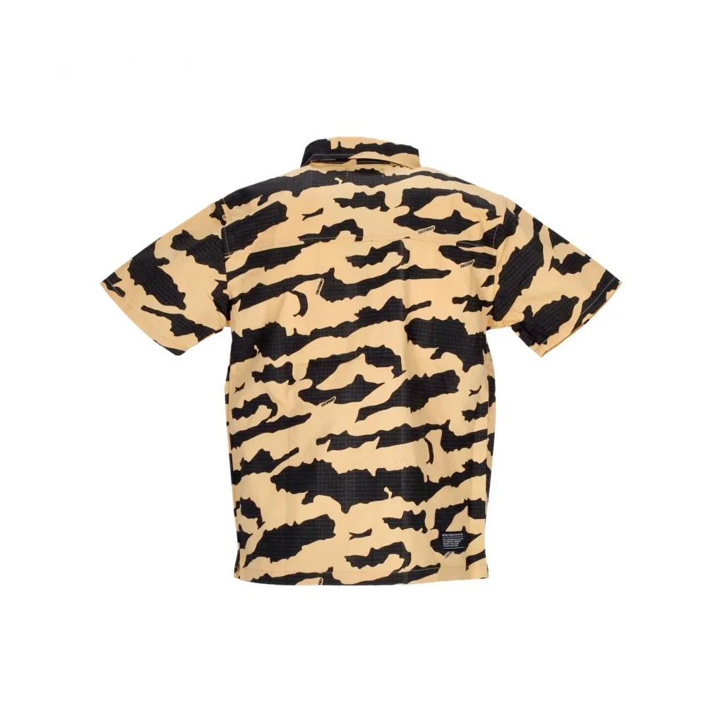 camicia manica corta uomo retrofuture shirt PEACH CAMO