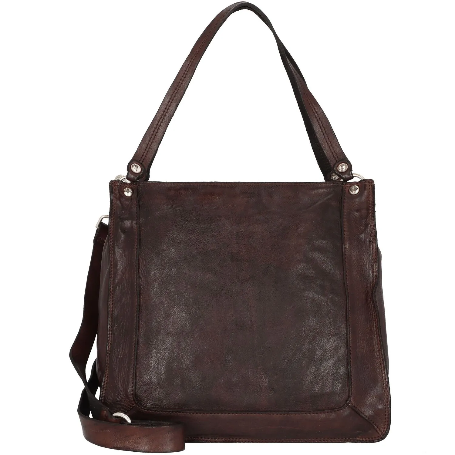 Campomaggi Borsa a tracolla in pelle 31 cm