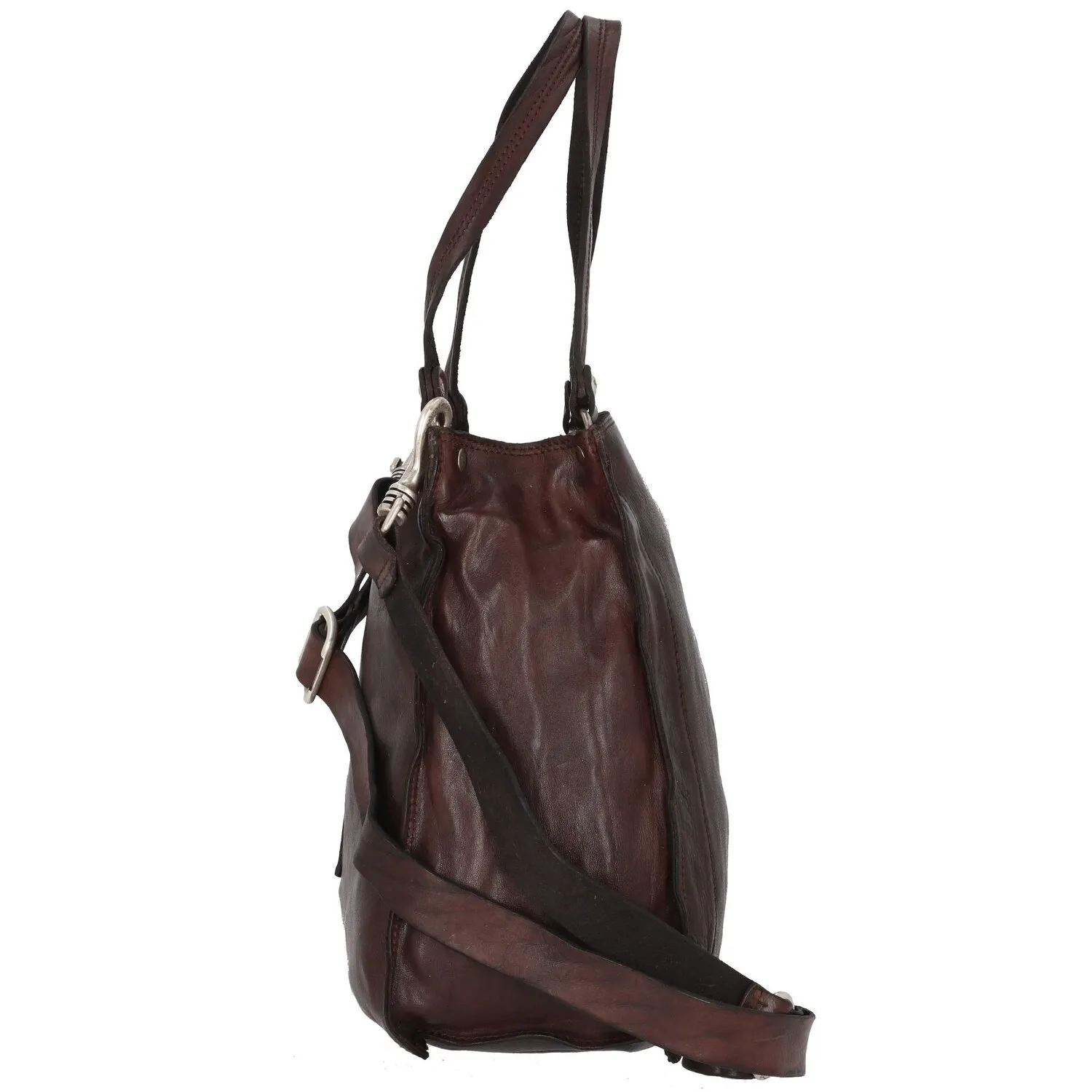 Campomaggi Borsa a tracolla in pelle 31 cm