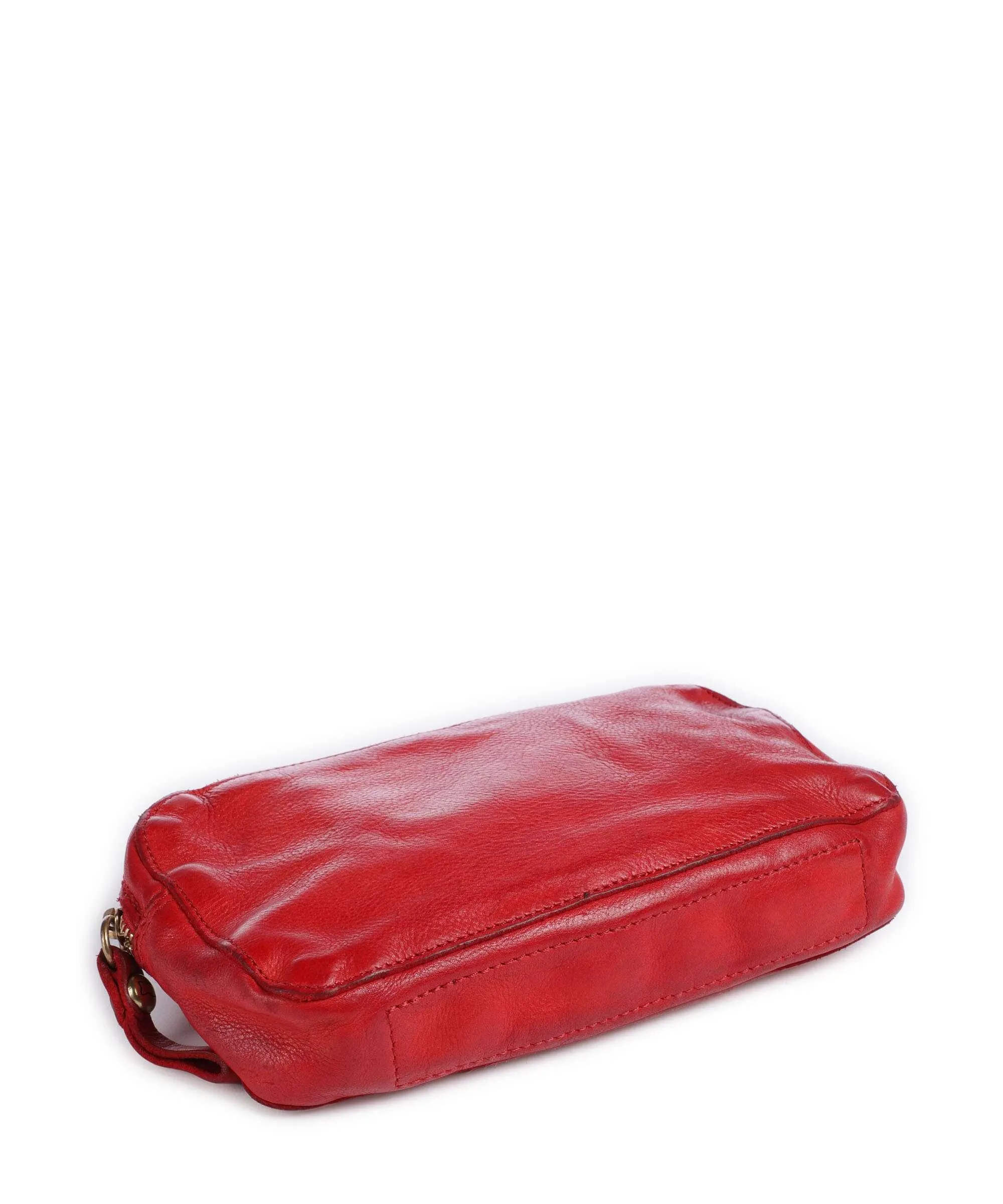  Campomaggi Borsa a tracolla pelle bovina rosso  