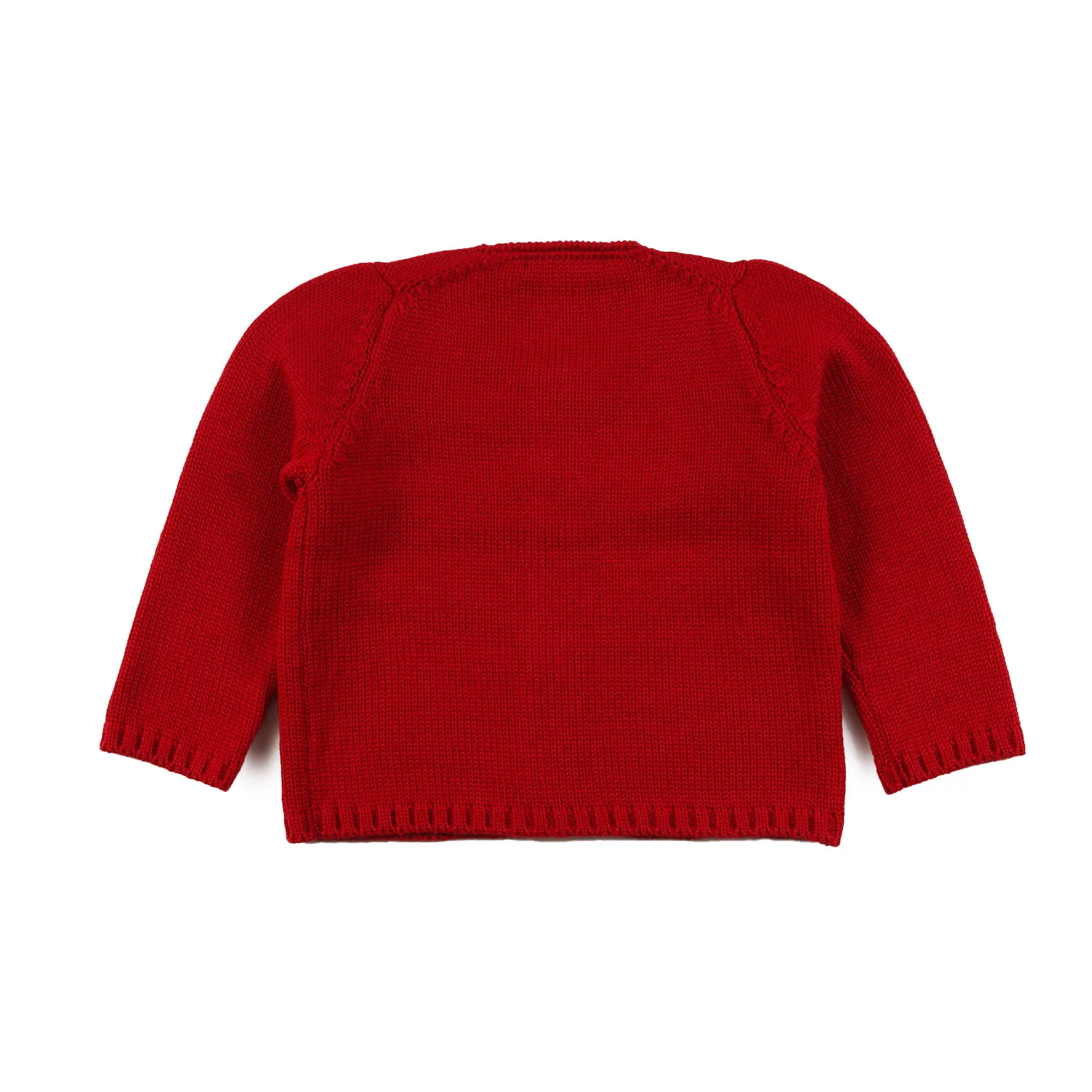 Cardigan Colibri Rosso Rubino Bimba E Neonata