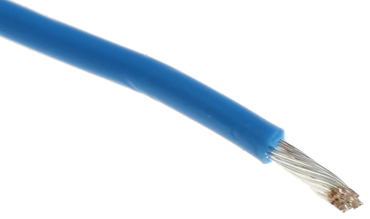 Cavo di collegamento apparecchiature Alpha Wire, 0,62 mm², 20 AWG, 600 V, 30m, Blu, UL1213