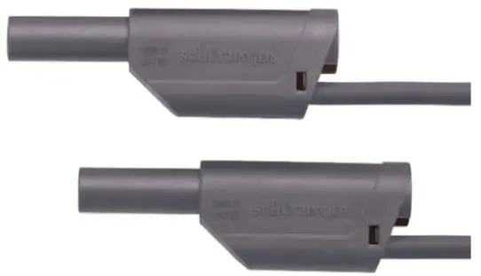 Cavo per test Schutzinger, Spina, 32A, 1kV, col. Grigio, 2m