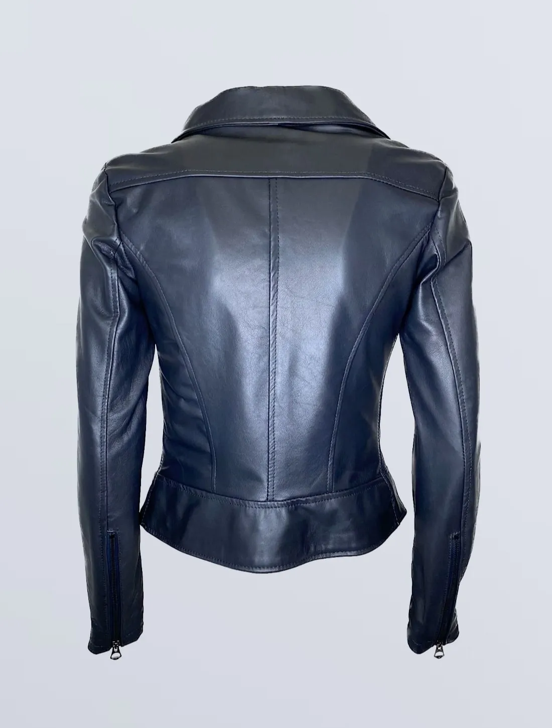 CHIODO PELLE DONNA BLU MOD. NEVADA