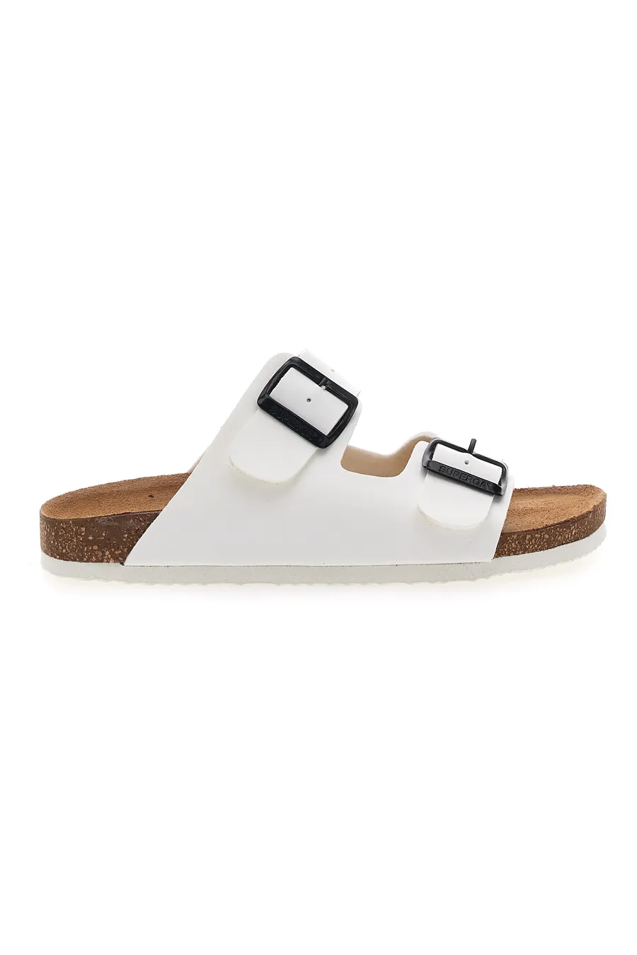 Ciabatte Bianche con Cinturini Regolabili da Donna Superga  31371