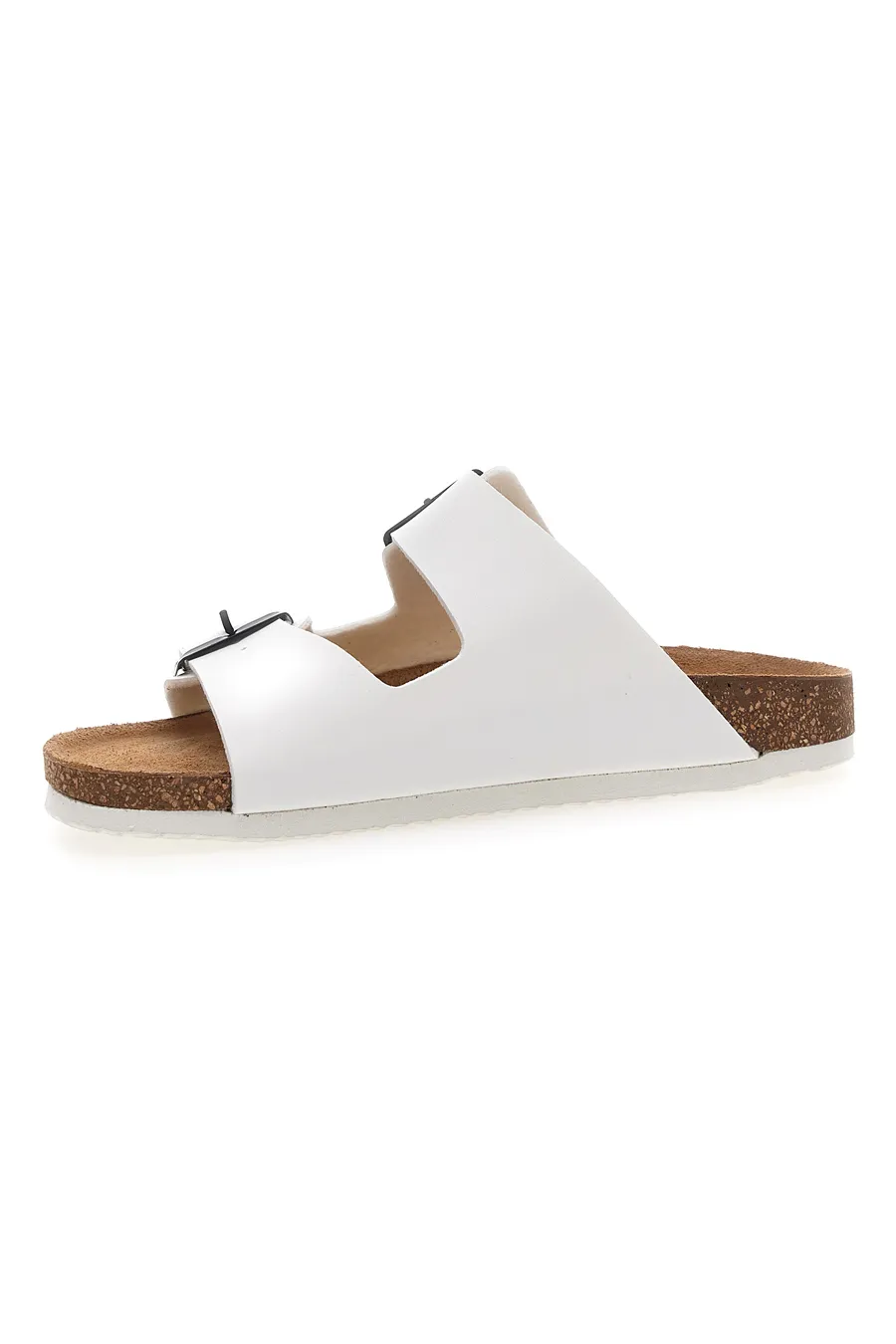 Ciabatte Bianche con Cinturini Regolabili da Donna Superga  31371