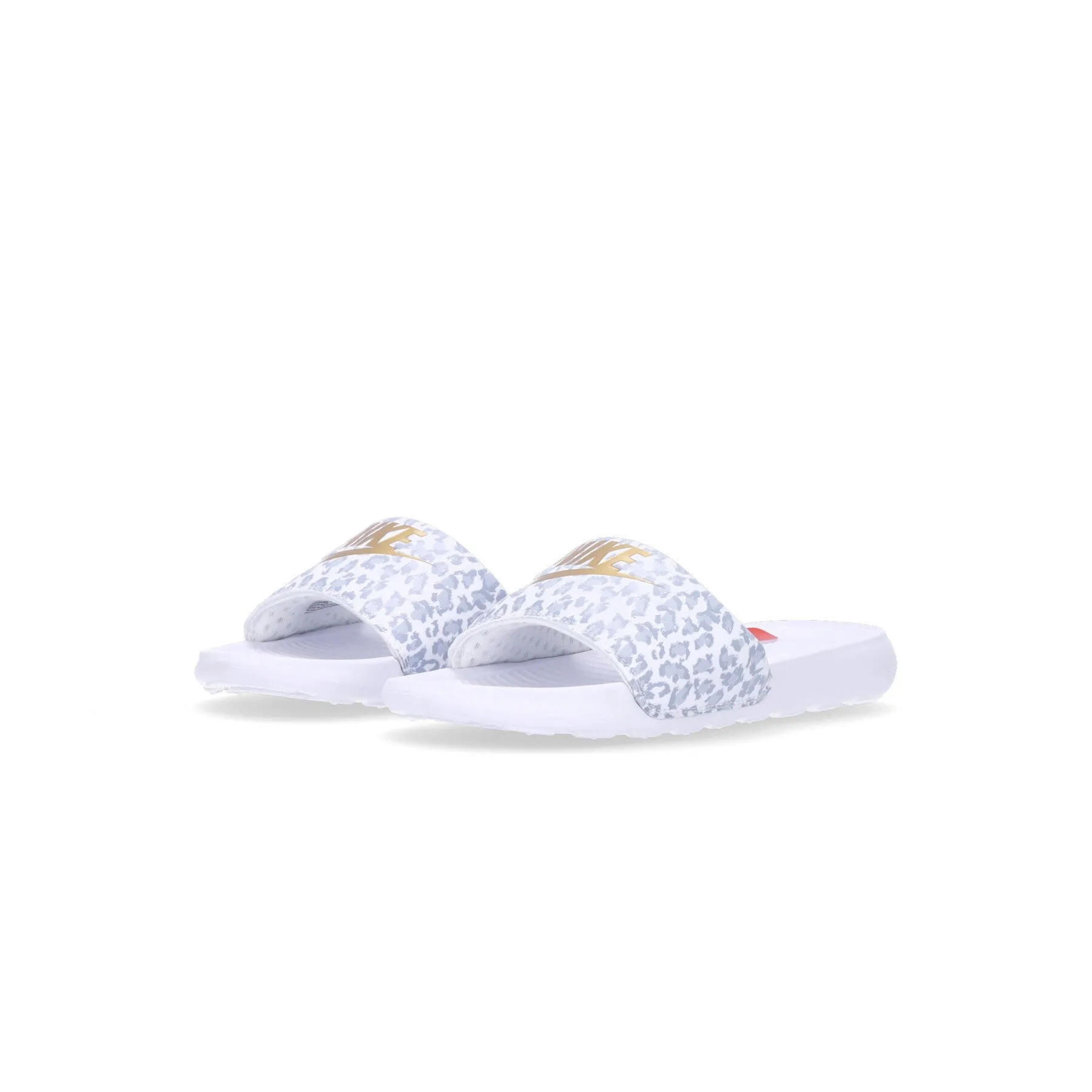 Ciabatte Donna W Victori One Slide Print White/metallic Gold/wolf Grey