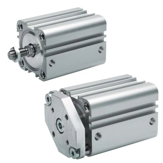 Cilindro pneumatico compatto EMERSON ? AVENTICS KPZ 0822391004, Doppio effetto, foro da 20mm, corsa 25mm, M5, 10 bar max