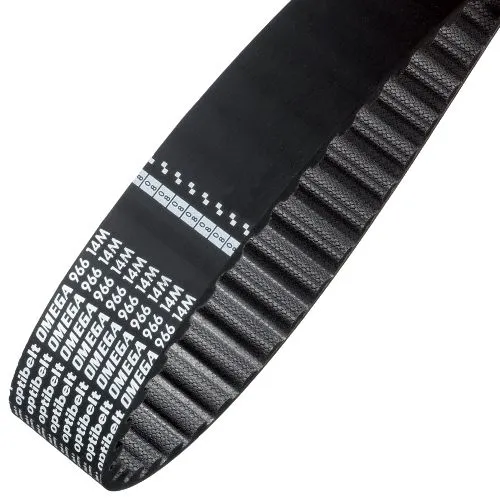 Cinghia sincrona OPTIBELT, 150 denti, passo 14mm, dimensioni 2100mm x 1mm, in Gomma
