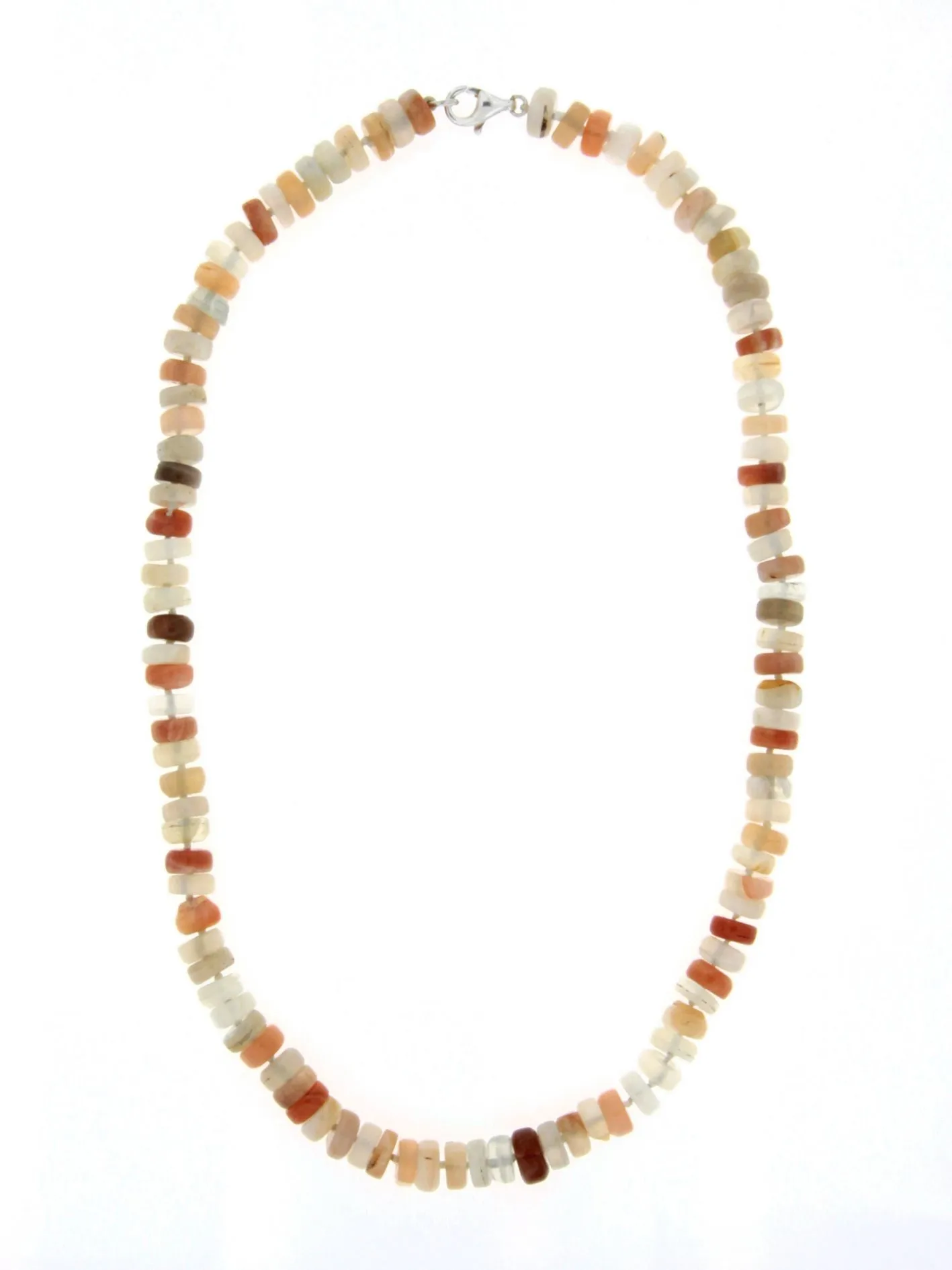 Collana girocollo in pietra di luna