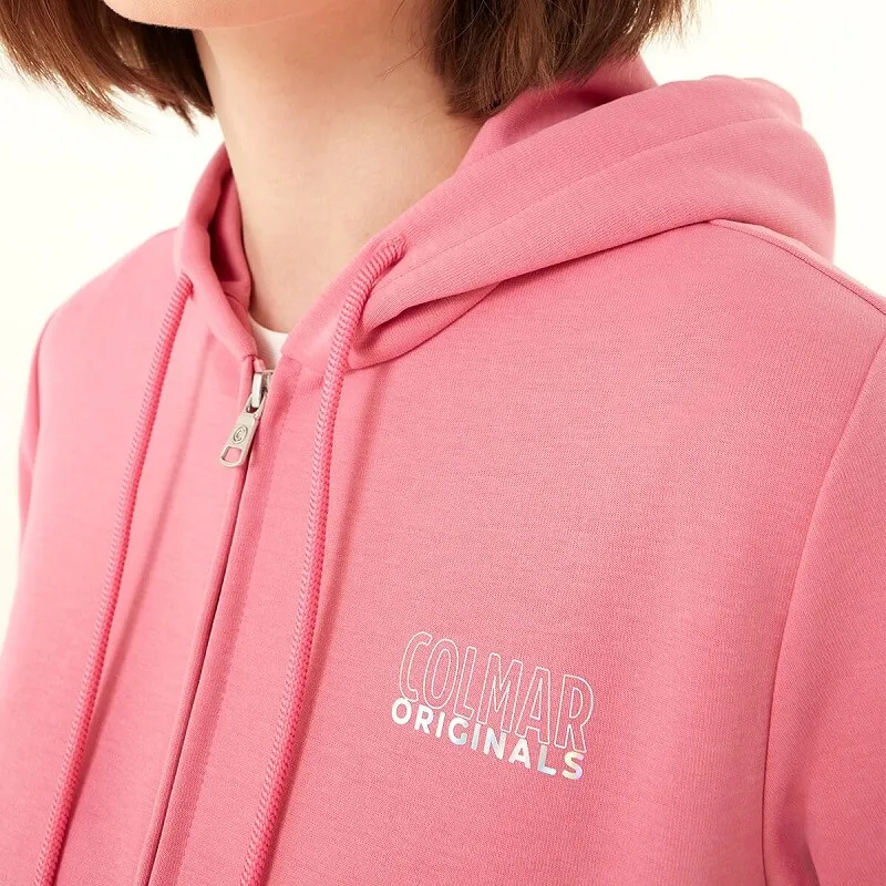 Colmar originals felpa donna topic rosa marzapane