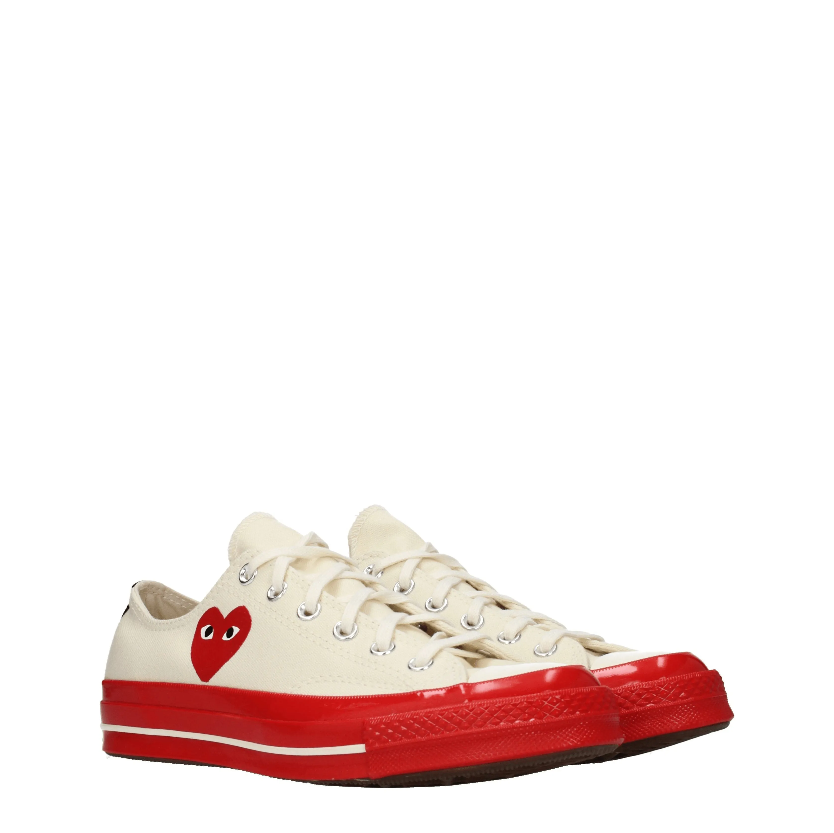 Comme des Garon Sneakers Converse Uomo Tessuto Beige