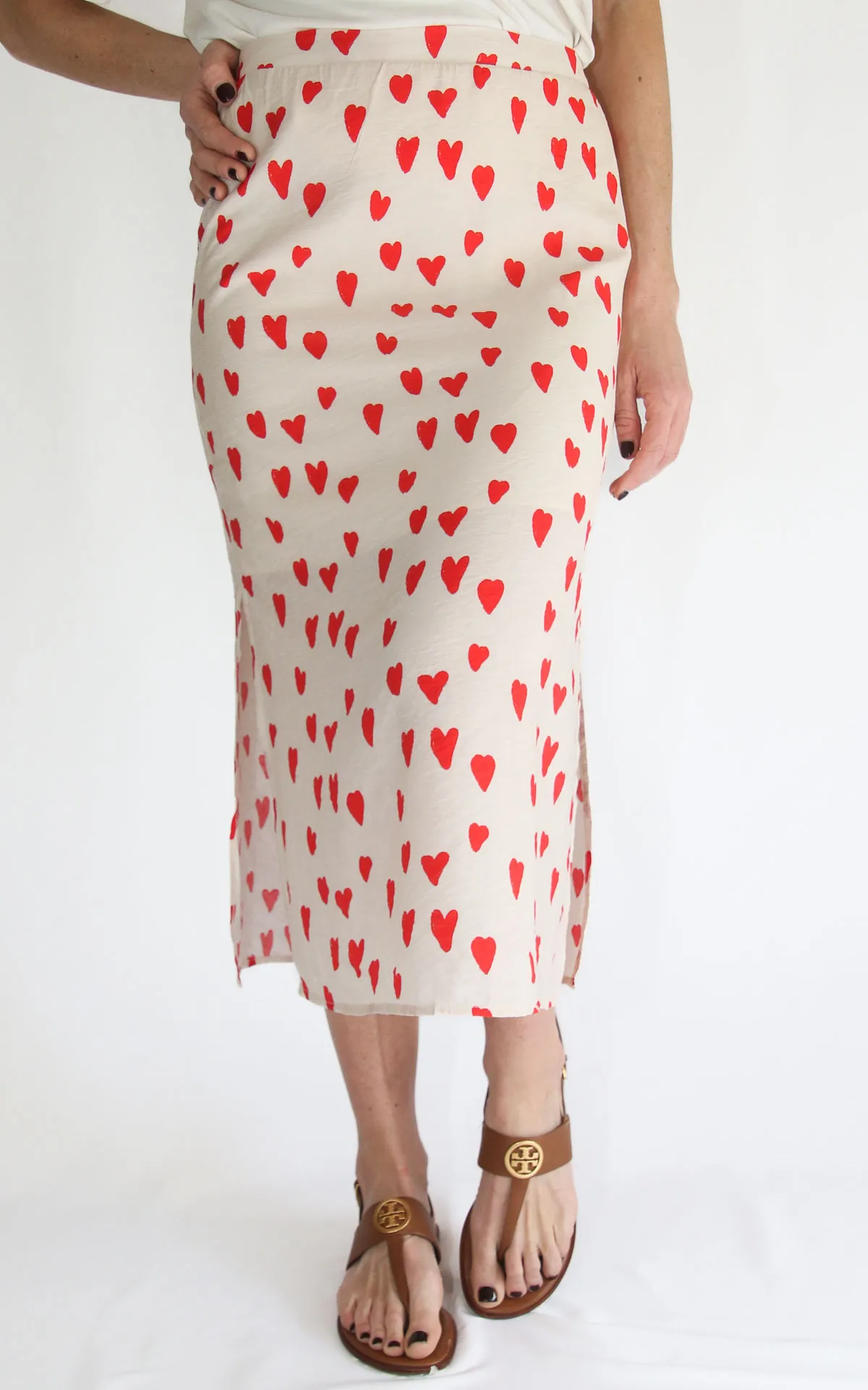 Compania fantastica – Gonna cuori – Rosso