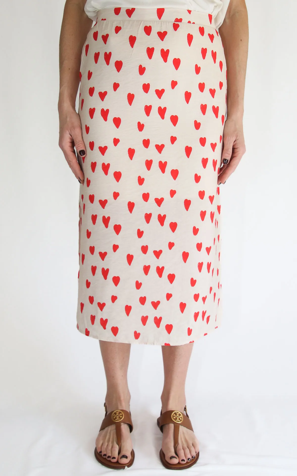 Compania fantastica – Gonna cuori – Rosso
