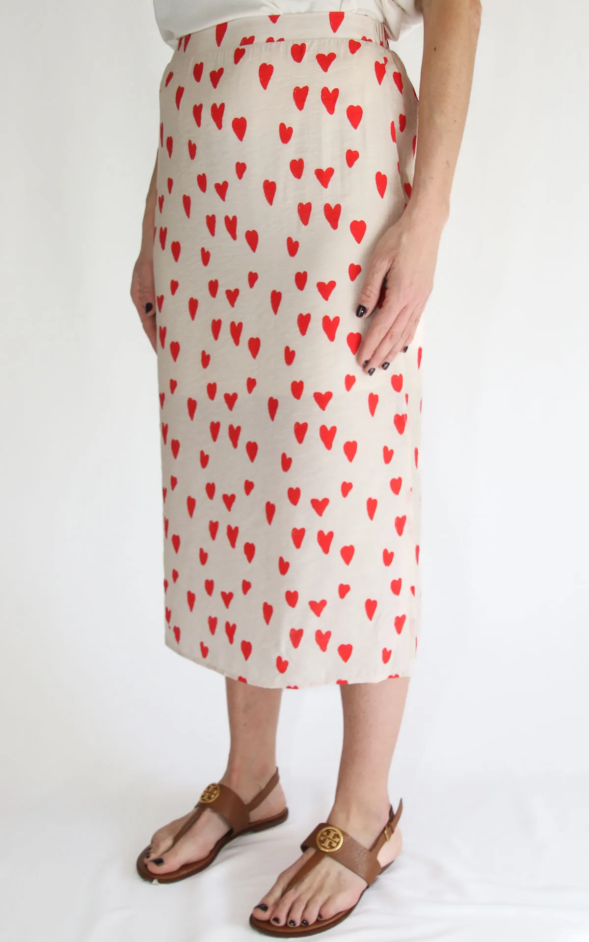 Compania fantastica – Gonna cuori – Rosso
