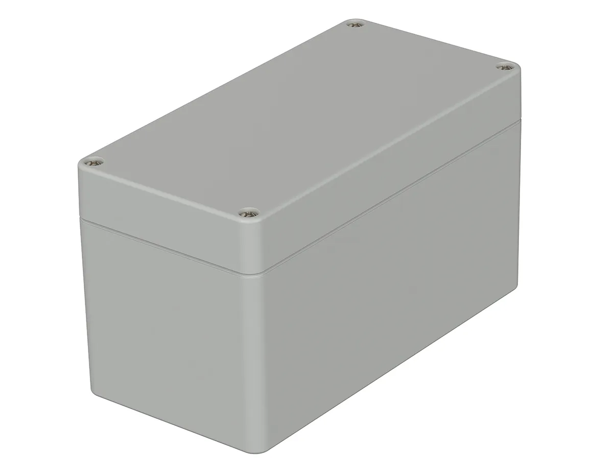 Contenitore Bopla in ABS 160 x 80 x 90mm, col. Grigio chiaro, IP66