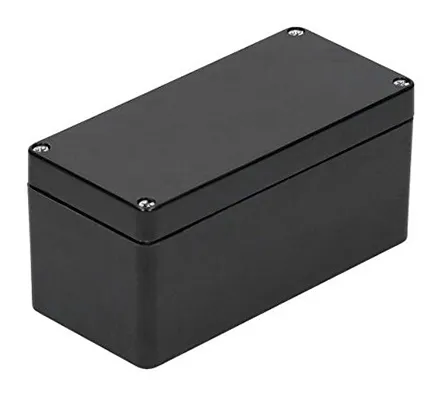 Contenitore RS PRO in PET 360 x 160 x 90mm, col. Nero, IP66