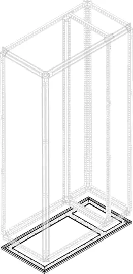 Coperchio superiore/inferiore ABB 1STQ per Schede modulari - System Pro E Power, 800 x 900mm