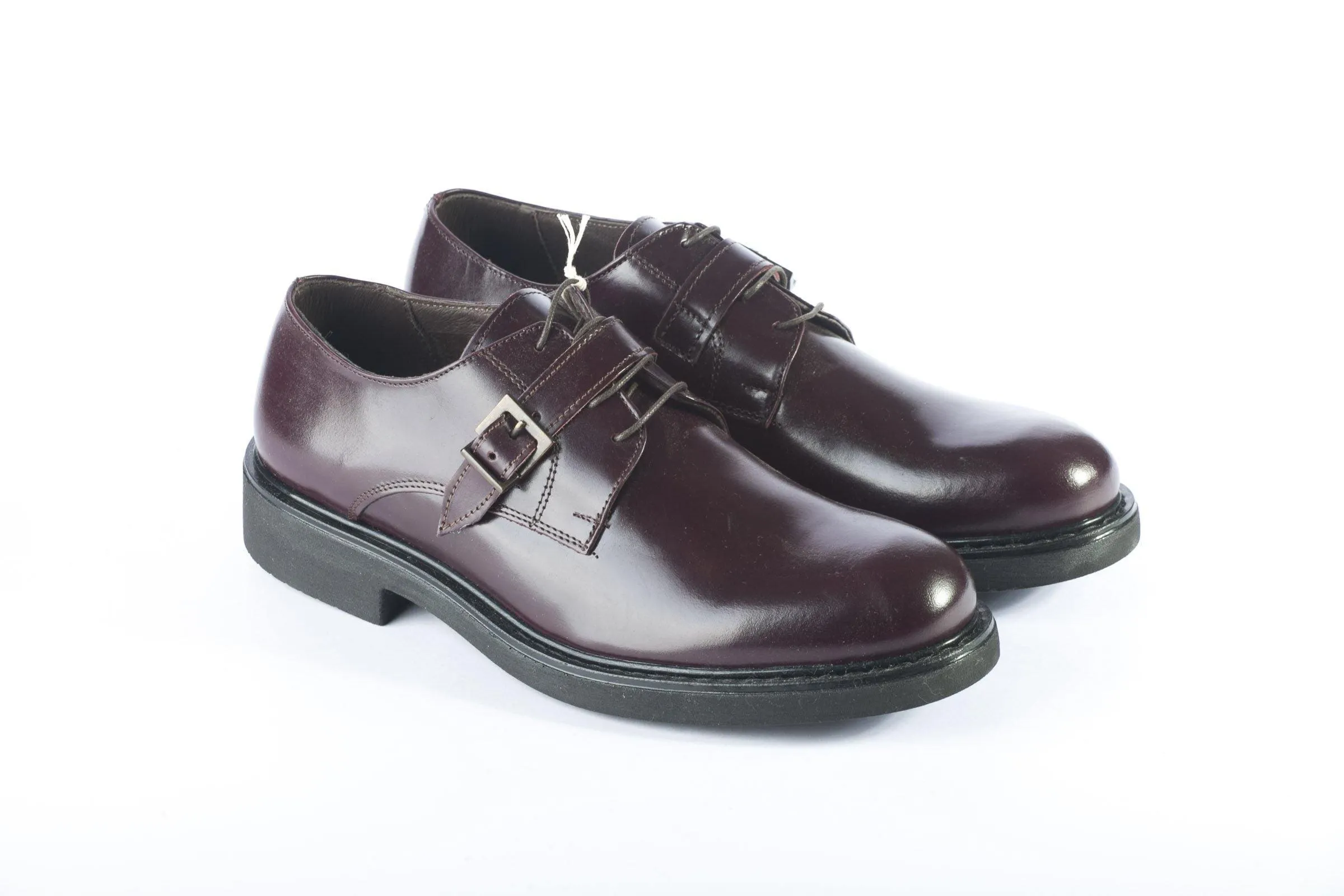 DANIELE ALESSANDRINI SCARPE DERBY CINTURINO