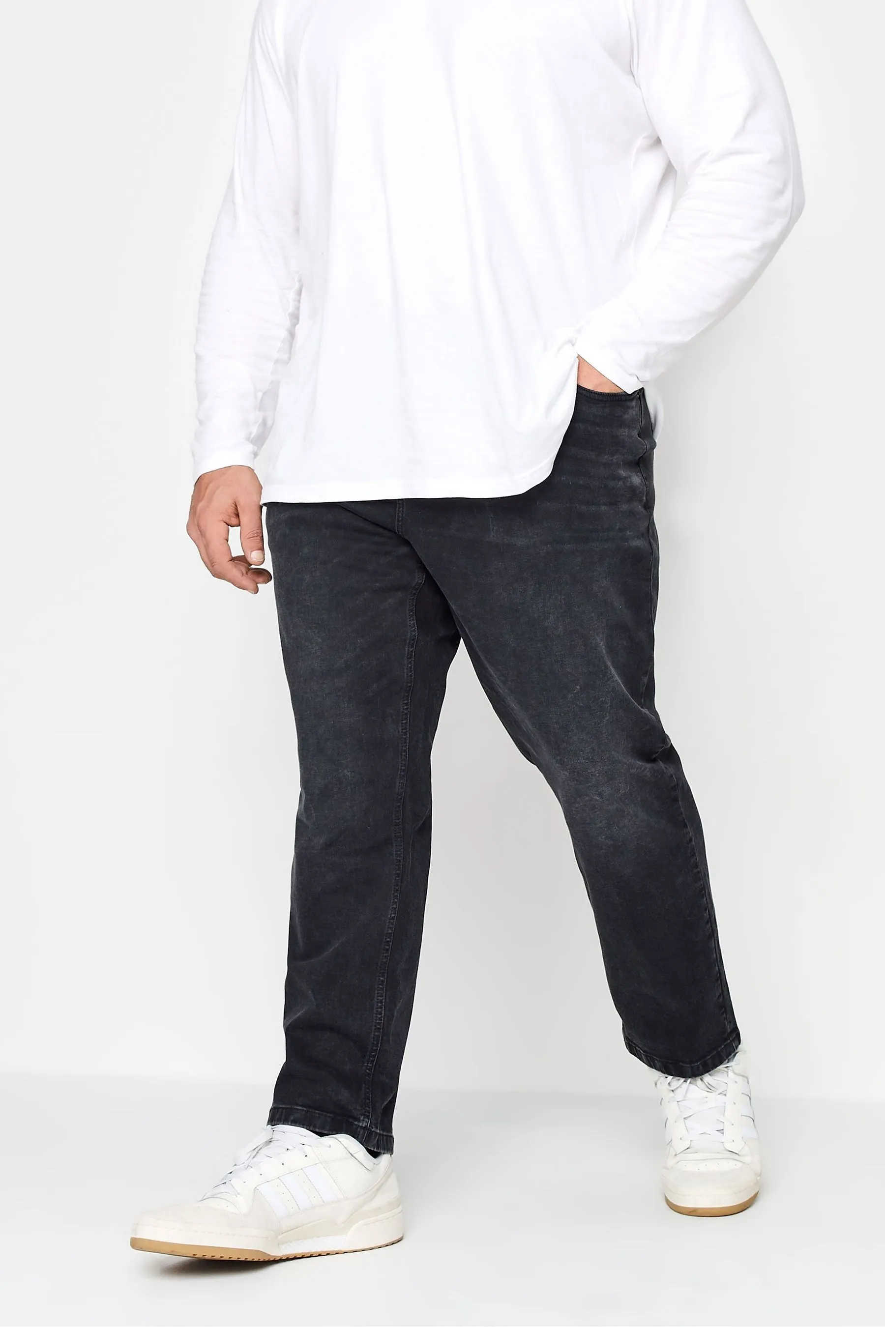 Denim Jeans lavato BadRhino Big & Tall