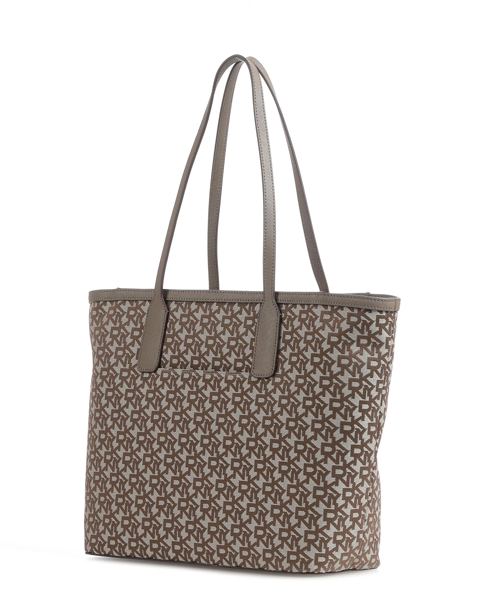  DKNY Carol Borsa shopper poliestere beige/marrone  