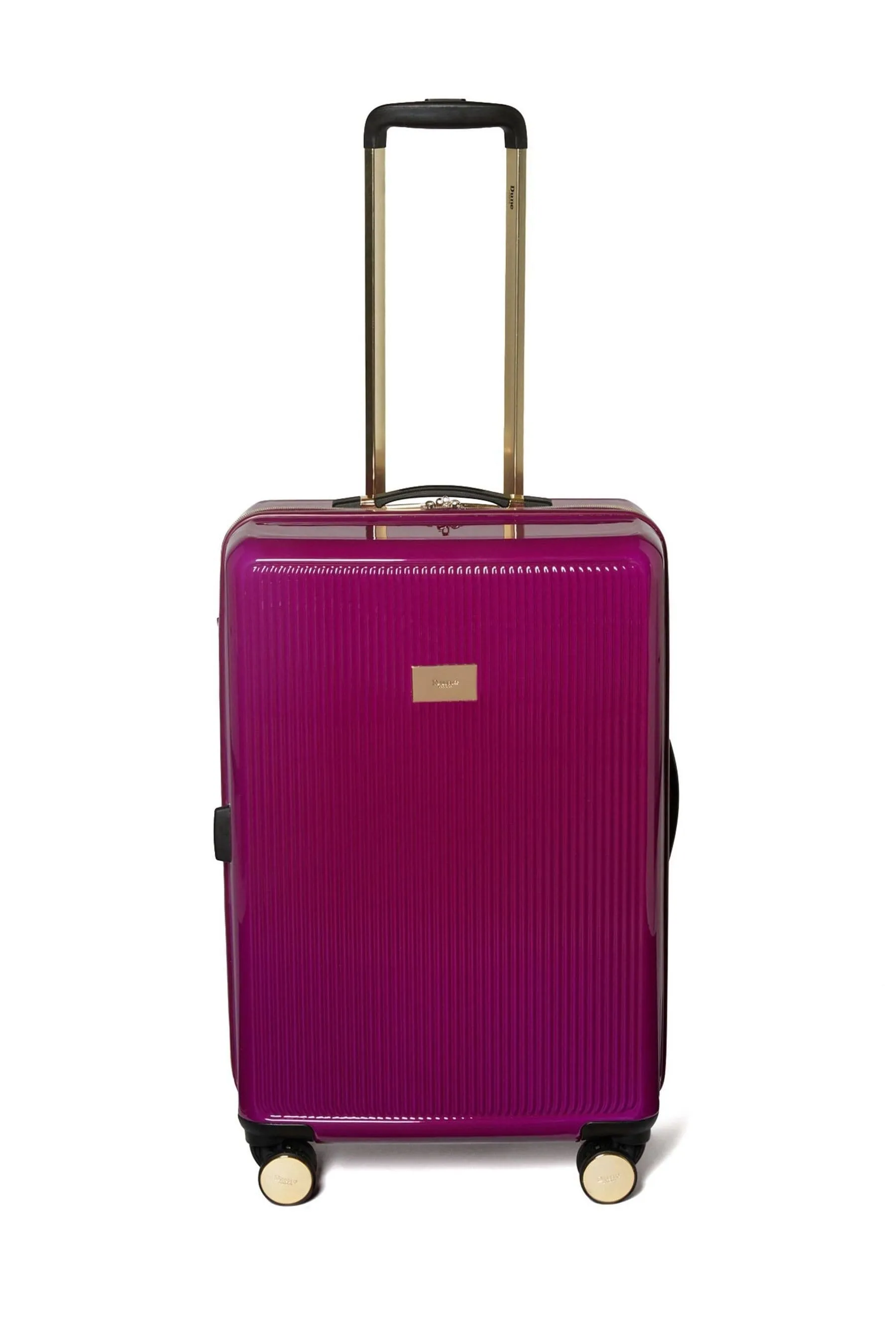 Dune London - Valigia verde oliva media da 67 cm