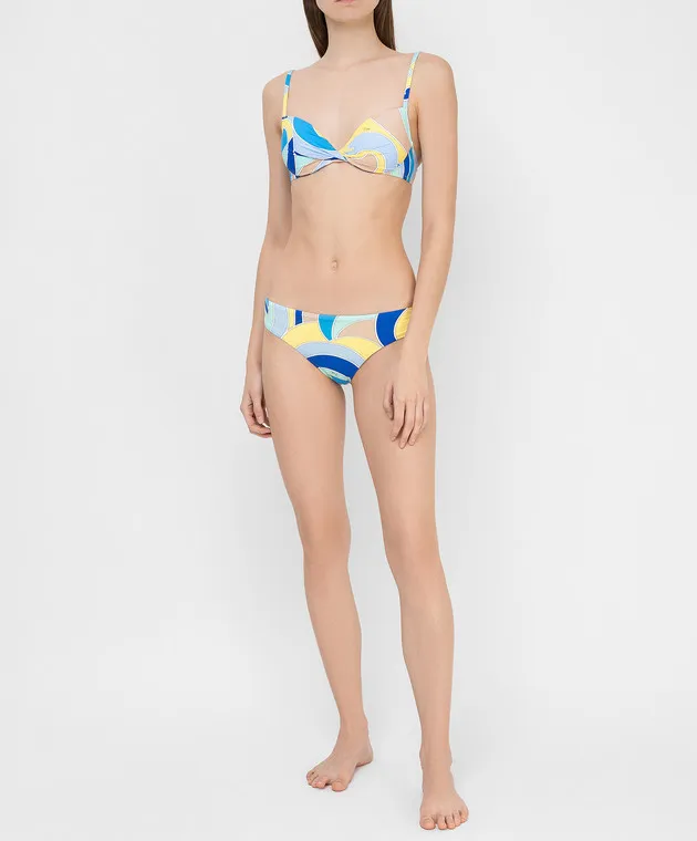 EMILIO PUCCI Parte superiore del Costume intero giallo 1EMX251E787