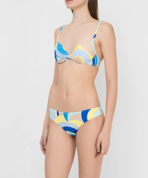 EMILIO PUCCI Parte superiore del Costume intero giallo 1EMX251E787
