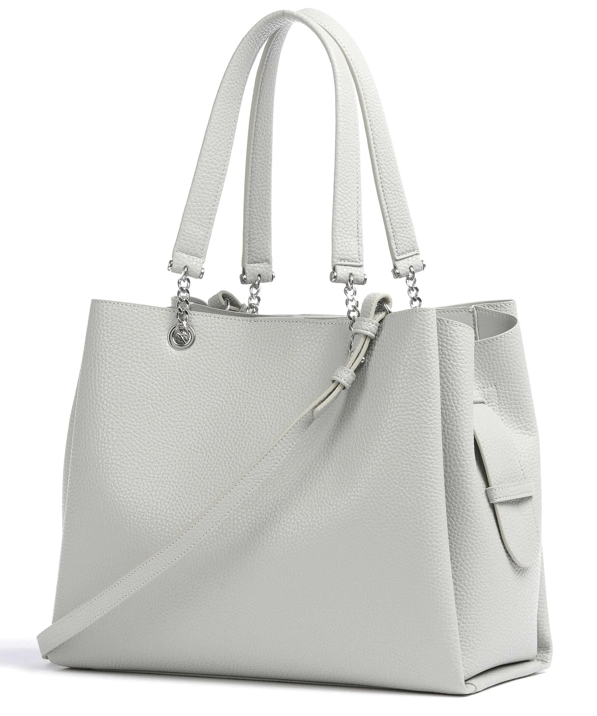  Emporio Armani Annie Borsa shopper pelle sintetica grigio  