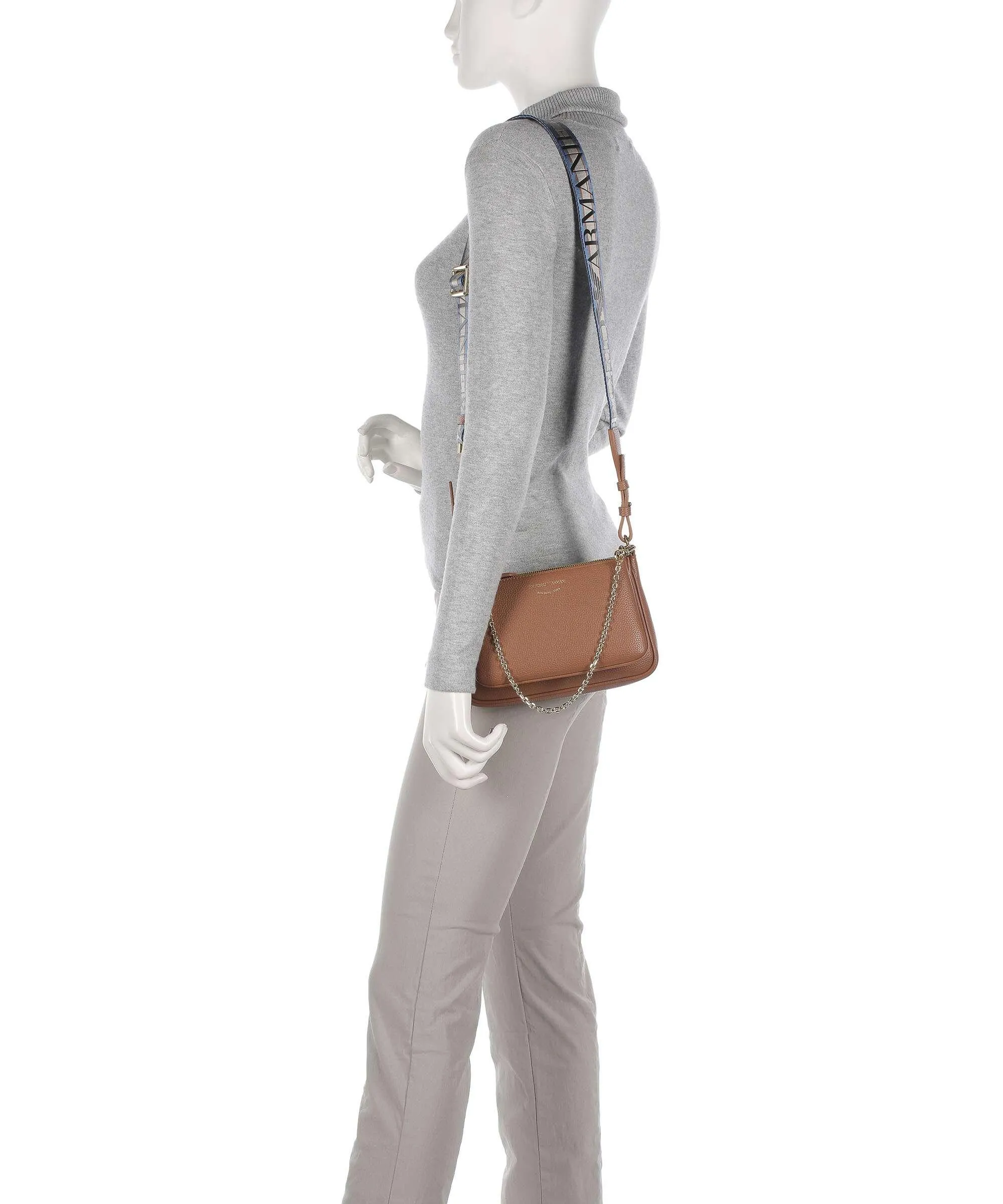  Emporio Armani Dea Borsa a tracolla pelle sintetica marrone  