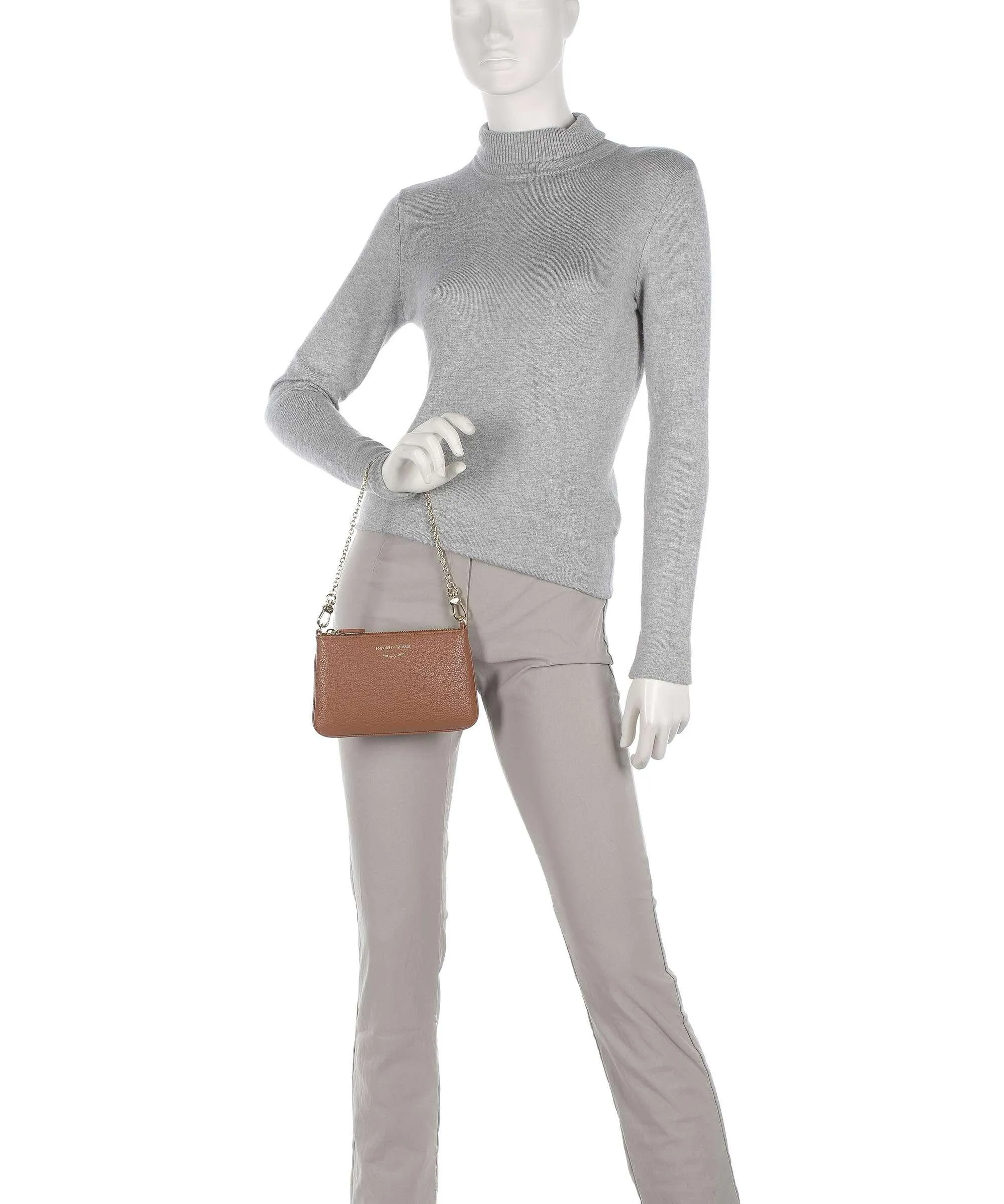  Emporio Armani Dea Borsa a tracolla pelle sintetica marrone  