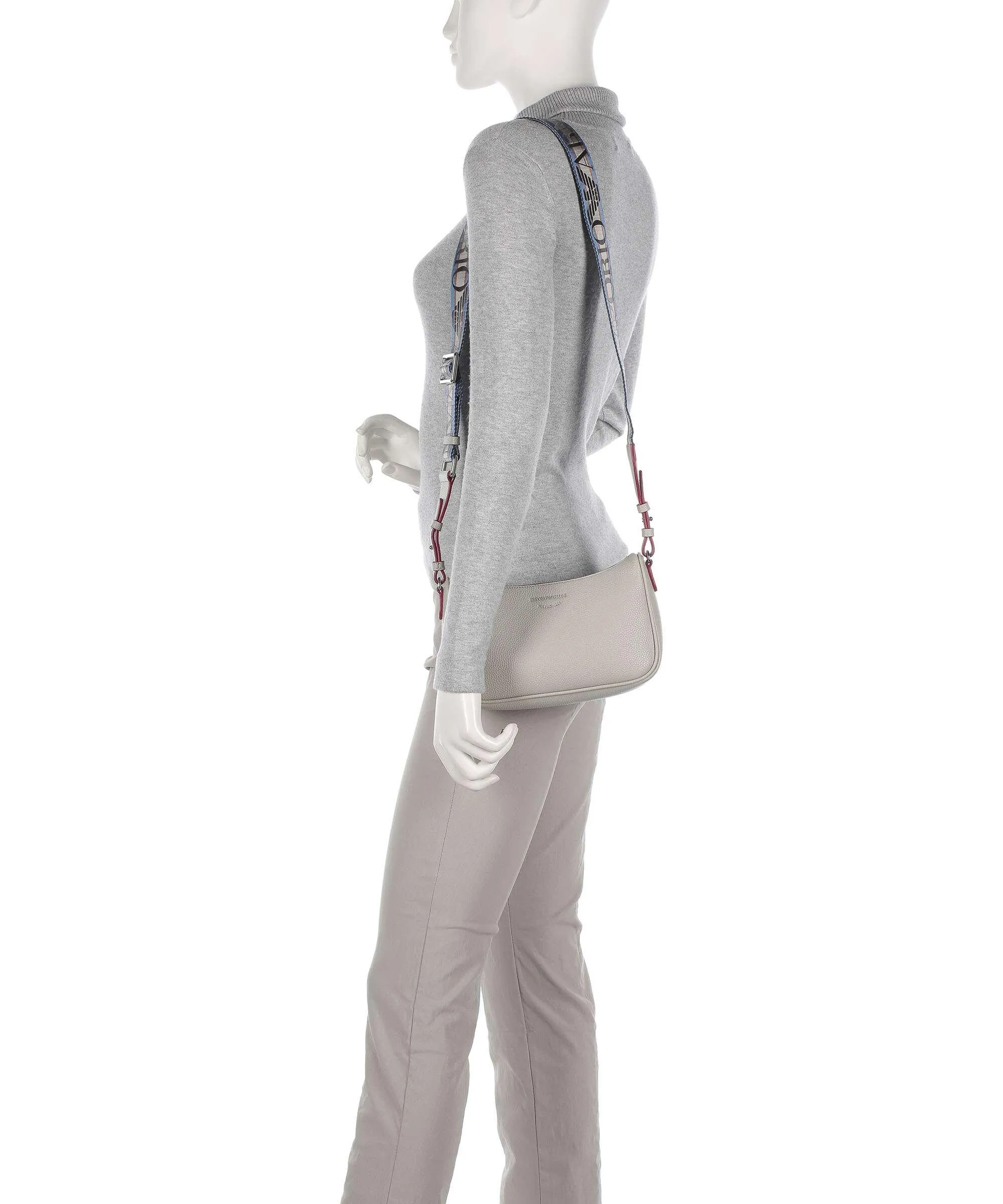  Emporio Armani Lilly Borsa a tracolla pelle sintetica beige  