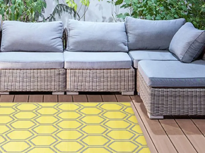 Esschert Design tappeto da esterno nido d'ape