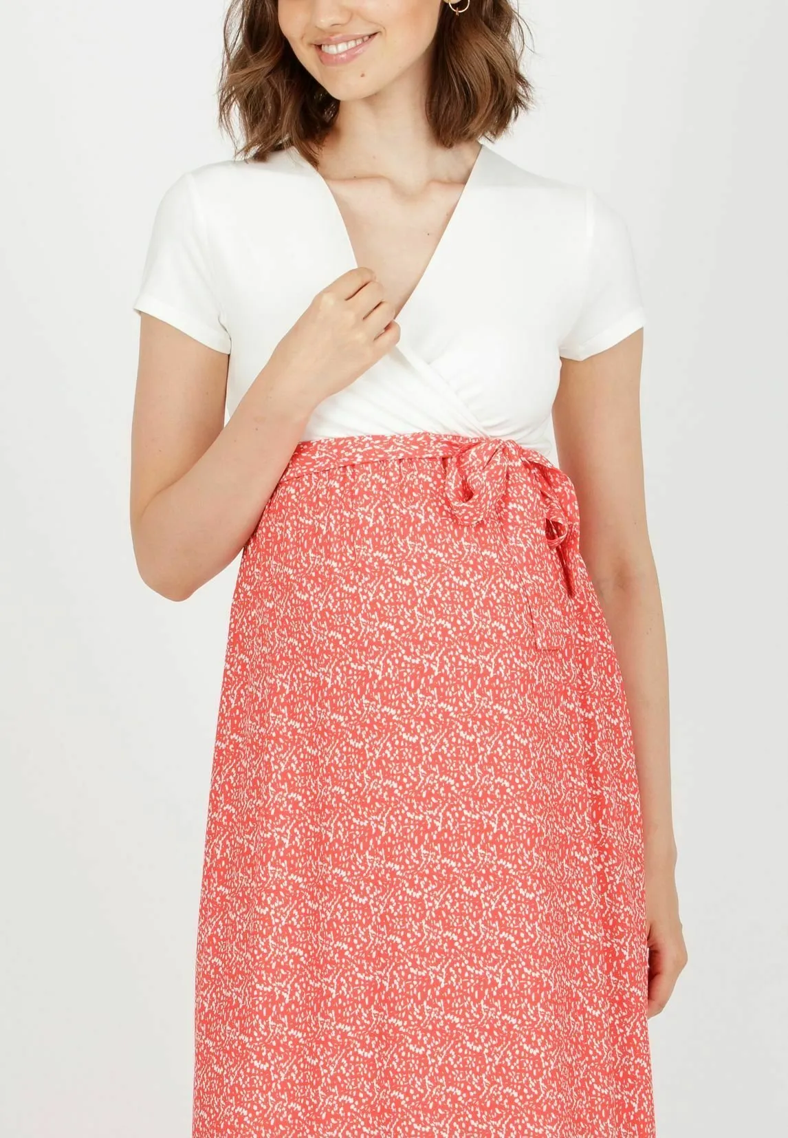 FEDERICA-MATERNITY NURSING MIDI - Vestito estivo