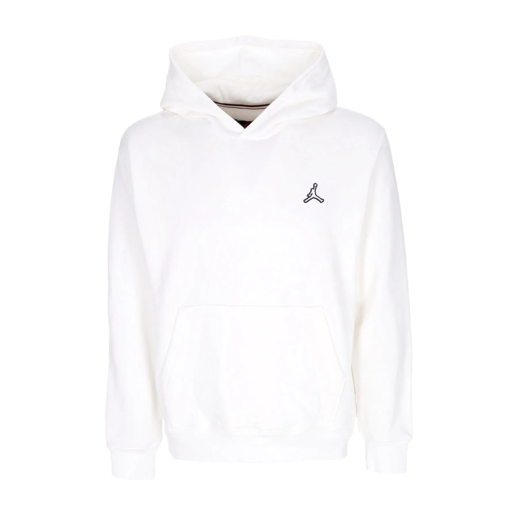 Felpa Cappuccio Uomo Essentials Fleece Hoodie White/white