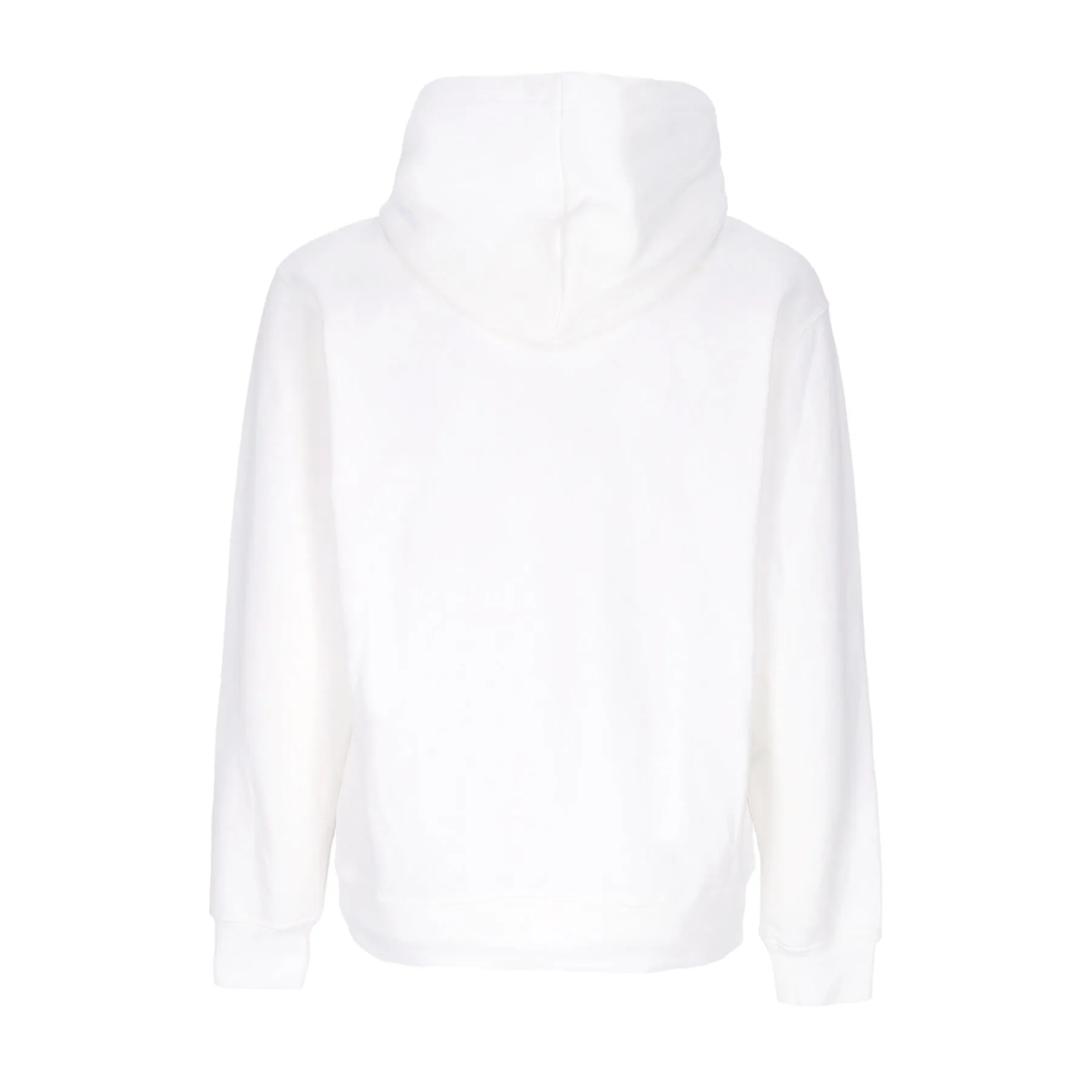 Felpa Cappuccio Uomo Essentials Fleece Hoodie White/white
