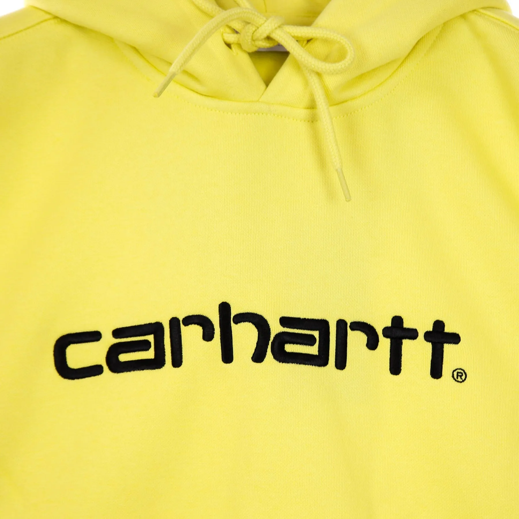 Felpa Cappuccio Uomo Hooded Sweatshirt Limoncello/black