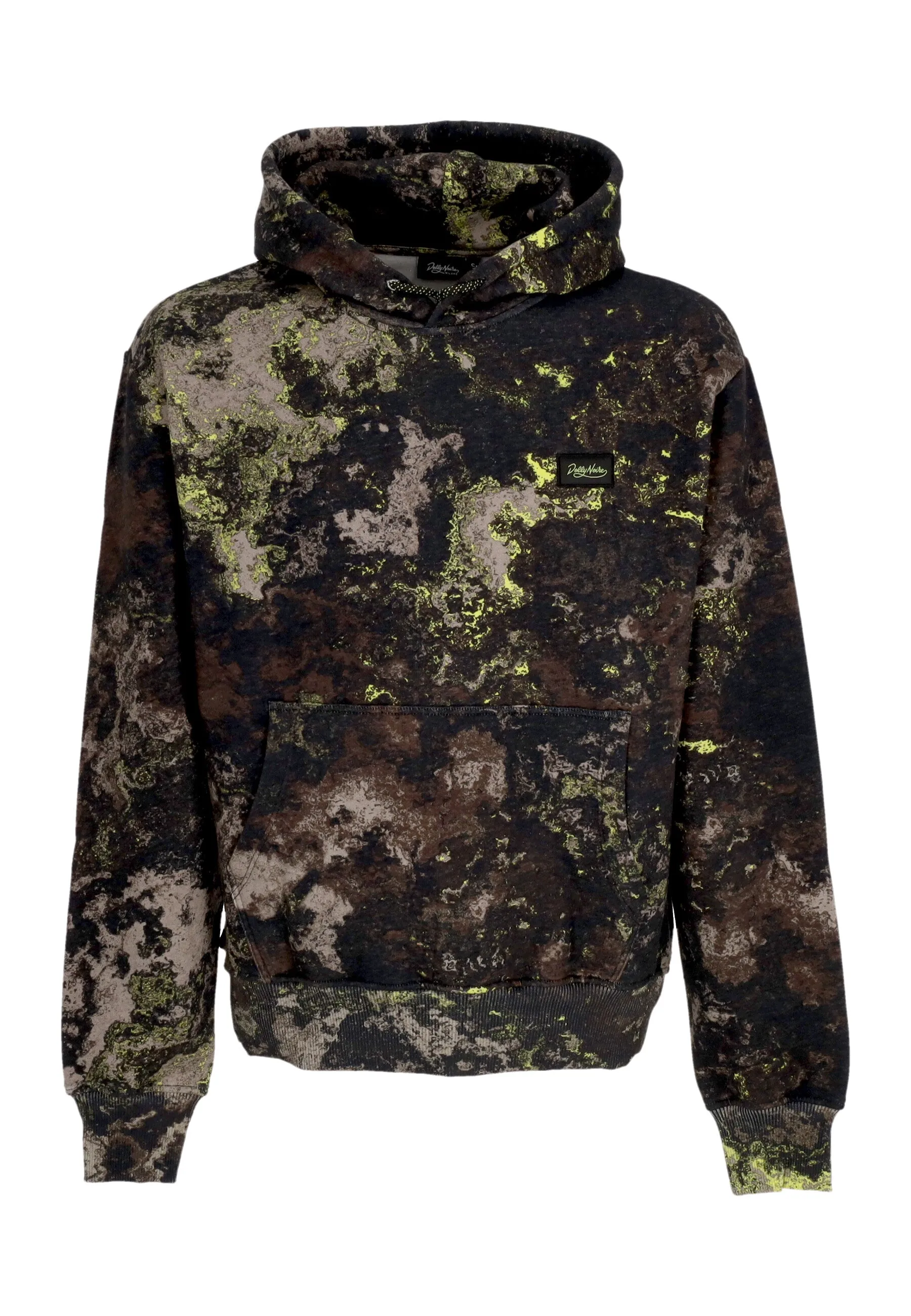 Felpa Cappuccio Uomo Leshen Dark Chemical Hoodie Dark Camo