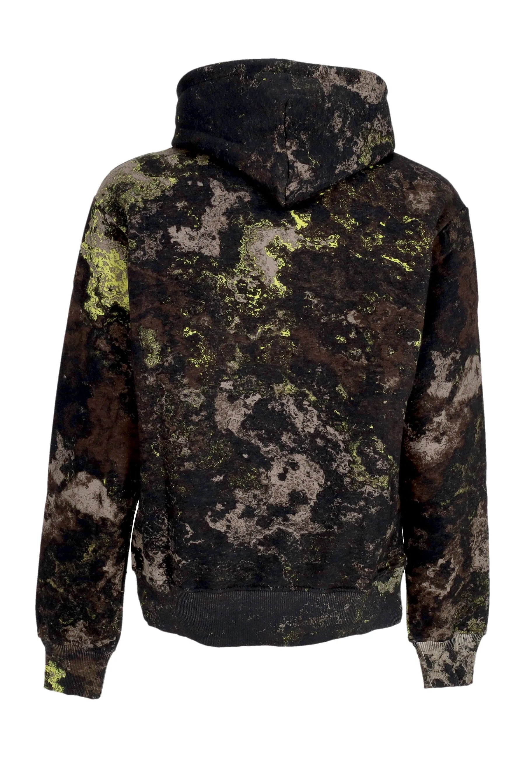 Felpa Cappuccio Uomo Leshen Dark Chemical Hoodie Dark Camo