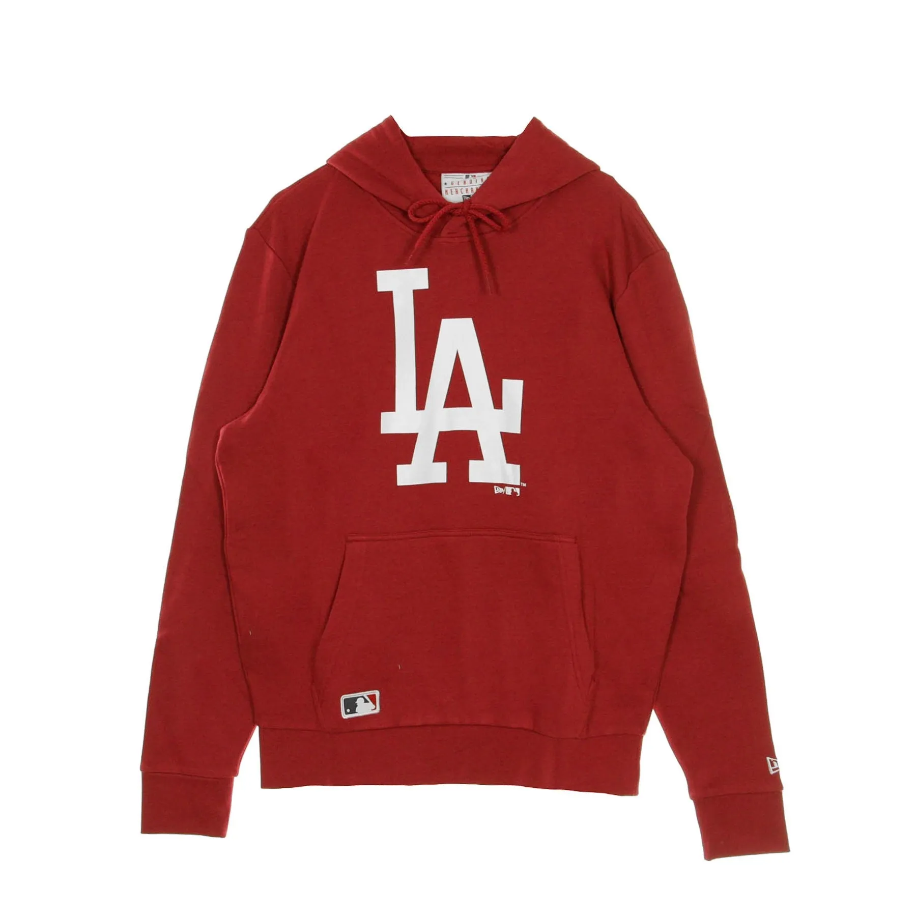 Felpa Cappuccio Uomo Mlb Seasonal Team Logo Hoody Losdod Cardinal/white