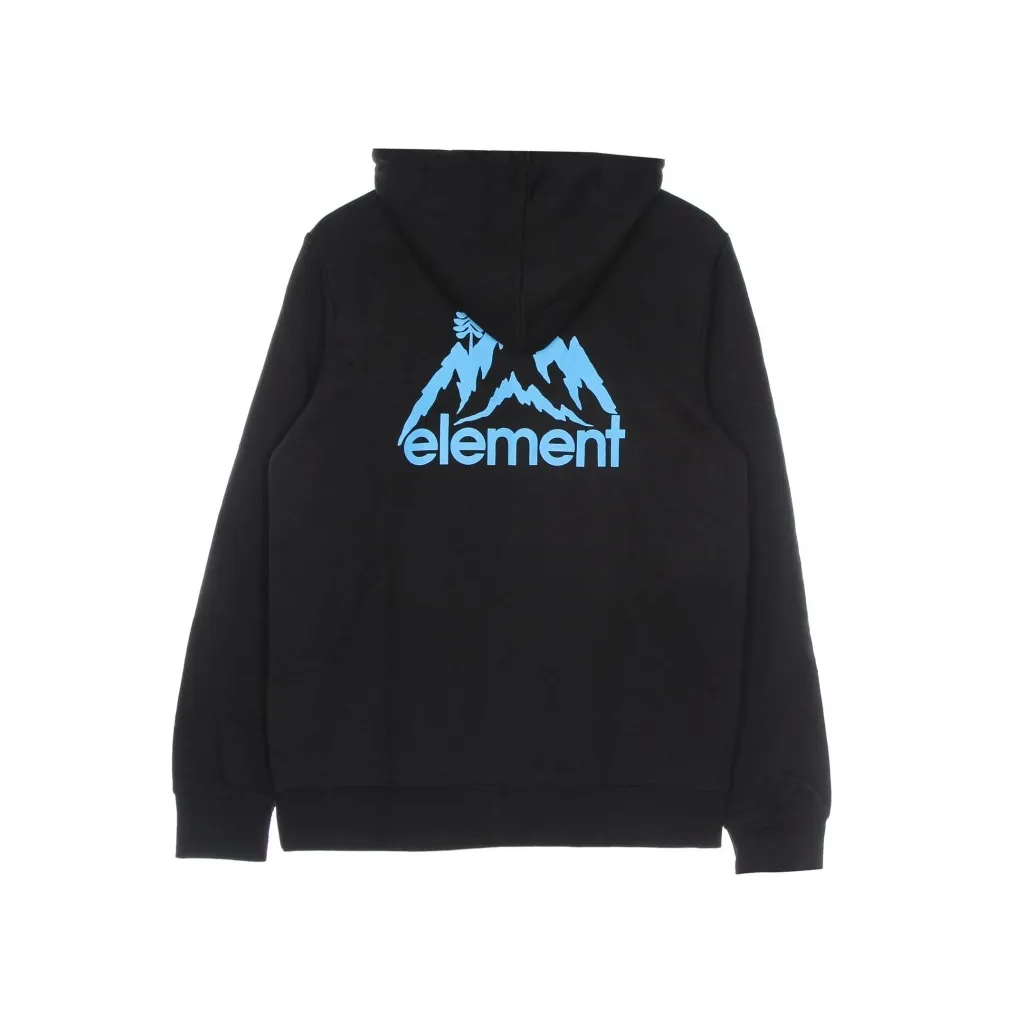 felpa cappuccio zip uomo goletta zip hoodie FLINT BLACK