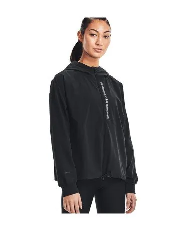 Felpa Casual Donna Woven Full Zip