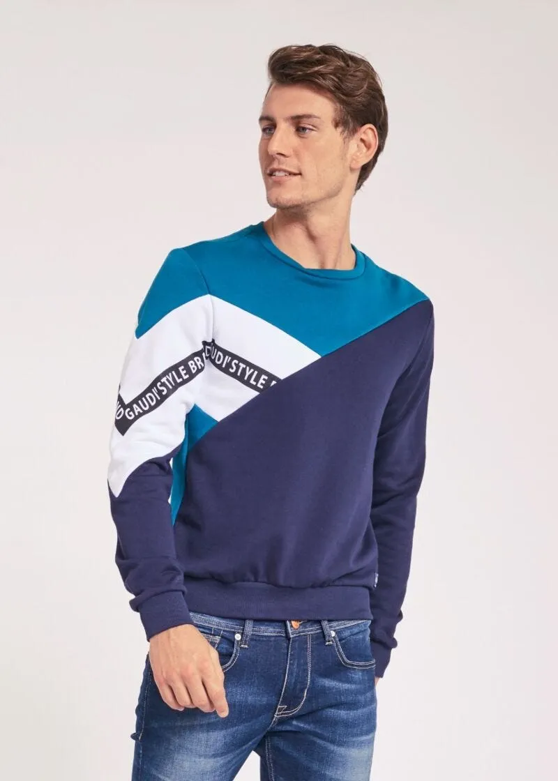Felpa color block